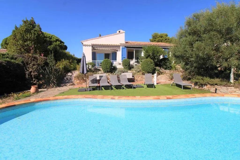 Le Clos Bucci - Golfe De Saint-Tropez - Les Hauts De Grimaud, Villa Avec Vue Exceptionnelle 0*, Grimaud Franciaország