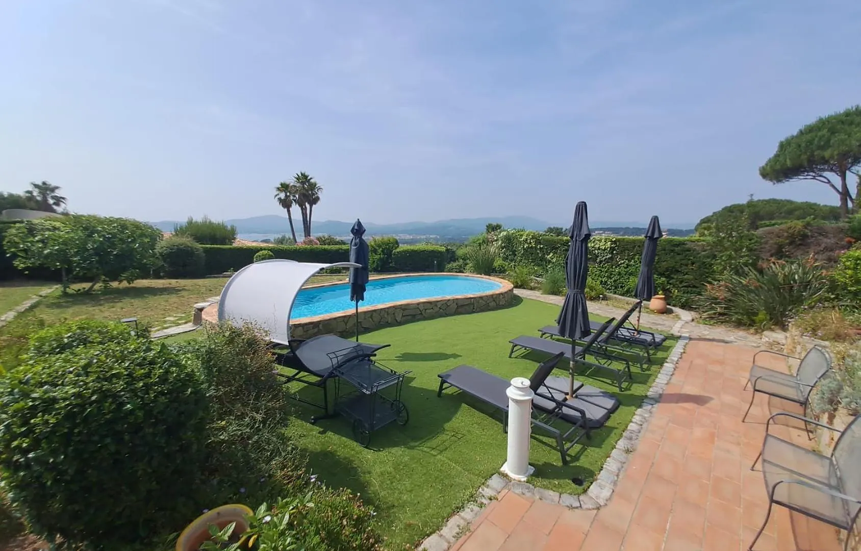 Le Clos Bucci - Golfe De Saint-Tropez - Les Hauts De Grimaud, Villa Avec Vue Exceptionnelle Frankrike